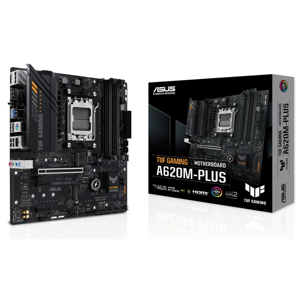ASUS TUF GAMING A620M-PLUS A620 AM5 mATX - 90MB1EZ0-M0EAY0