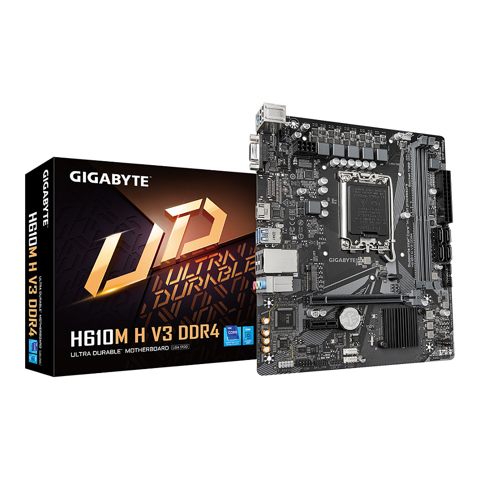 Gigabyte H610M H V3 H610 LGA1700 - H610M H V3 DDR4