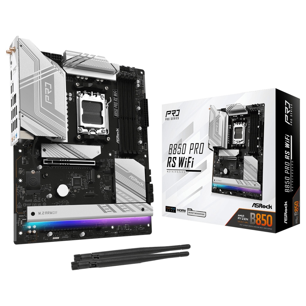 ASRock Pro RS B850 AM5 - 90-MXBQL0-A0UAYZ