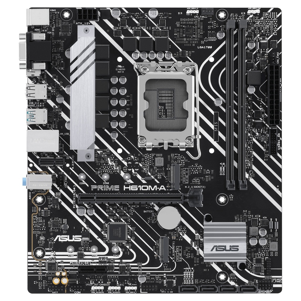 ASUS PRIME H610M-A-CSM H610 LGA1700 mATX - 90MB1G20-M0EAYC