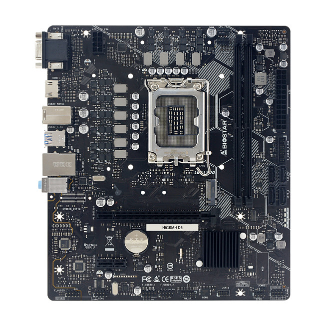 Biostar H610MH D5 H610 LGA1700 mATX - H610MH D5