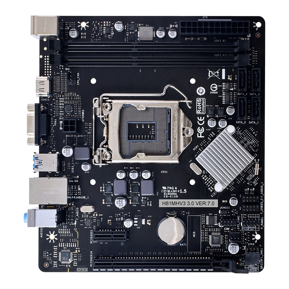 H81MHV3 V3.0 (H81.S1150.mATX.DDR3)
