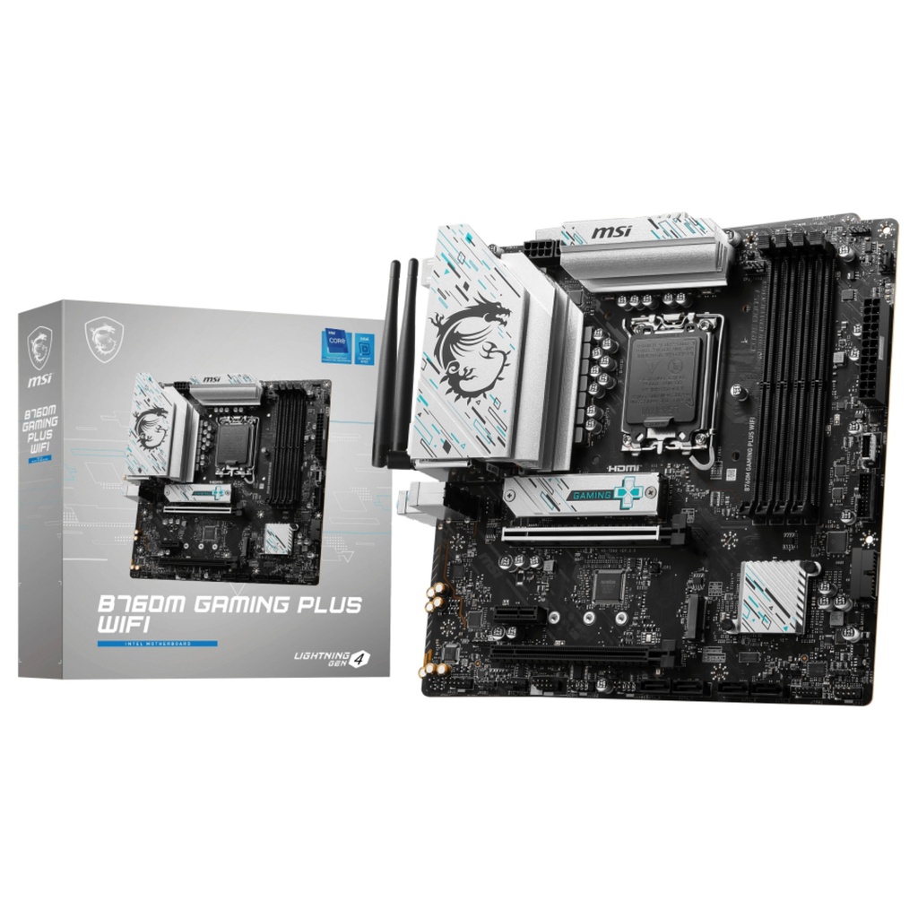 MSI MAG B760M Gaming Plus B760 LGA1700 mATX - 7D99-017R