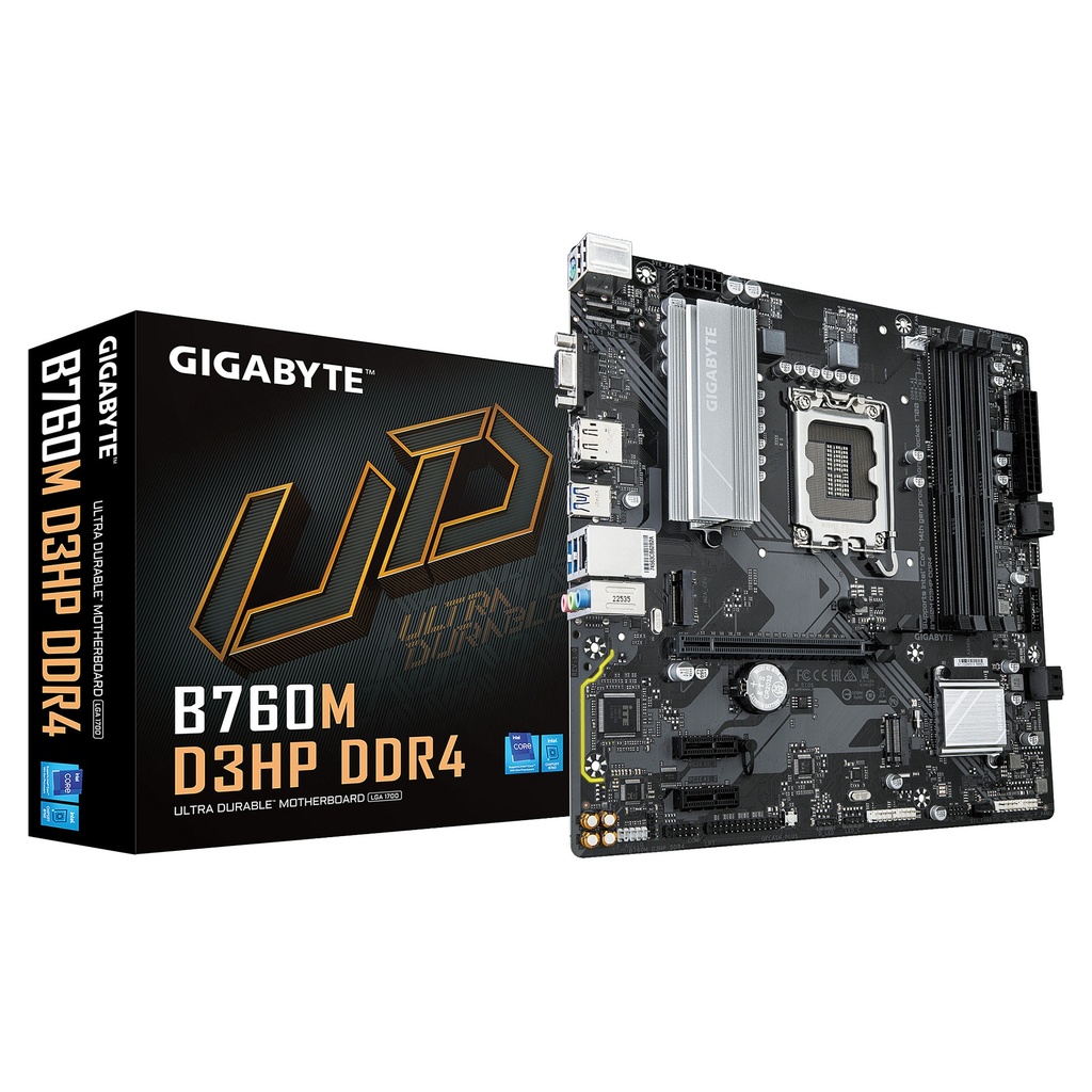 Gigabyte B760M D3HP B760 LGA1700 mATX - B760M D3HP DDR4