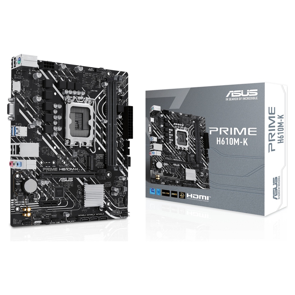 ASUS PRIME H610M-K H610 LGA1700 mATX - 90MB1GA0-M0EAY0