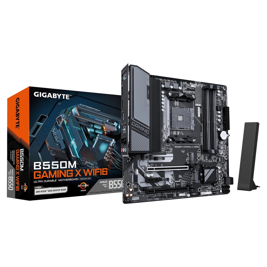 Gigabyte B550M GAMING B550 AM4 mATX - B550M GAMING X WIFI6
