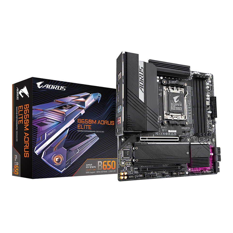 Gigabyte B650M-AORUS Elite B650 AM5 - B650M-AORUS Elite