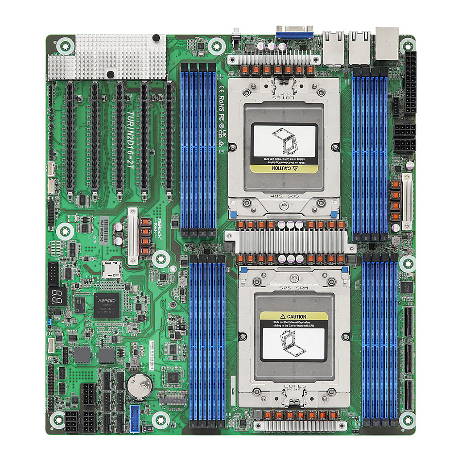 ASRock EEB Dual LGA4677 - TURIN2D16-2T
