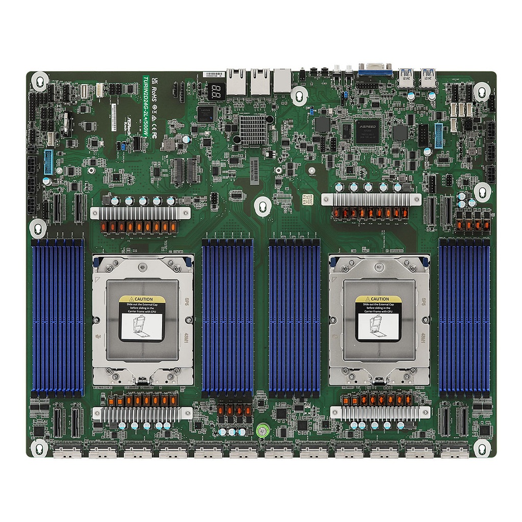 ASRock Proprietary Dual LGA4677 - TURIN2D24G-2L+/500W