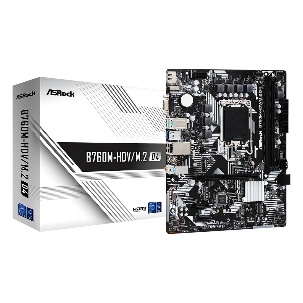 ASRock B760M-HDV/M.2 D4 B760 - B760M-HDV/M.2 D4
