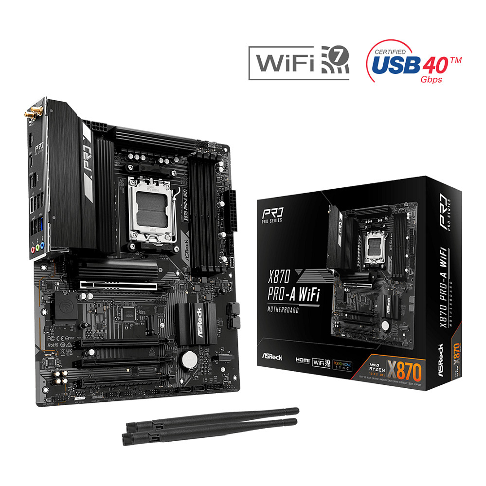 ASRock Pro-A X870 AM5 - 90-MXBT6-A0UAYZ