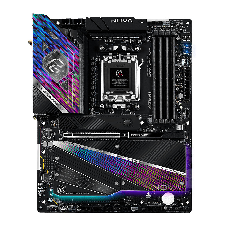 ASRock Nova HDMI/USB-C X870 AM5 ATX - 90-MXBT20-A0UAYZ