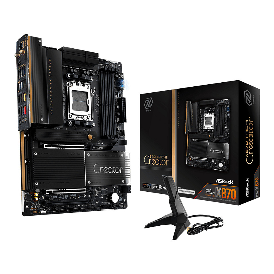 ASRock Taichi Creator HDMI/USB-C X870 AM5 ATX - 90-MXBTE0-A0UAYZ