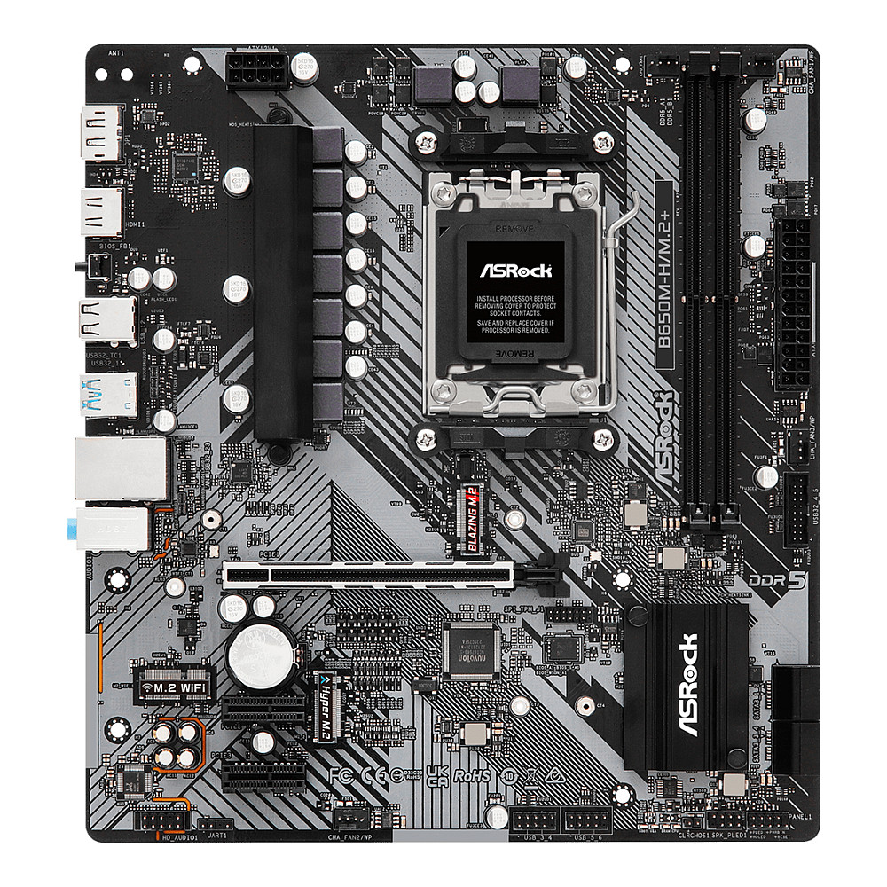 ASRock B650M-H/M.2+ B650M-H/M.2+ B650M-H/M.2+ B650M-H/M.2+ B650M-H/M.2+ B650 - B650M-H/M.2+