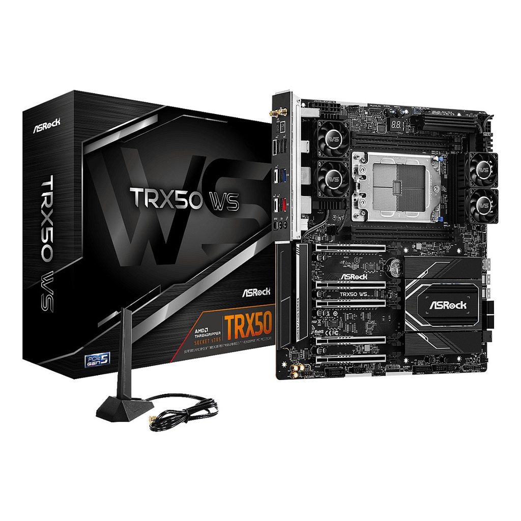 ASRock WS TRX50 sTR5 E-ATX - 90-MXBN40-A0UAYZ