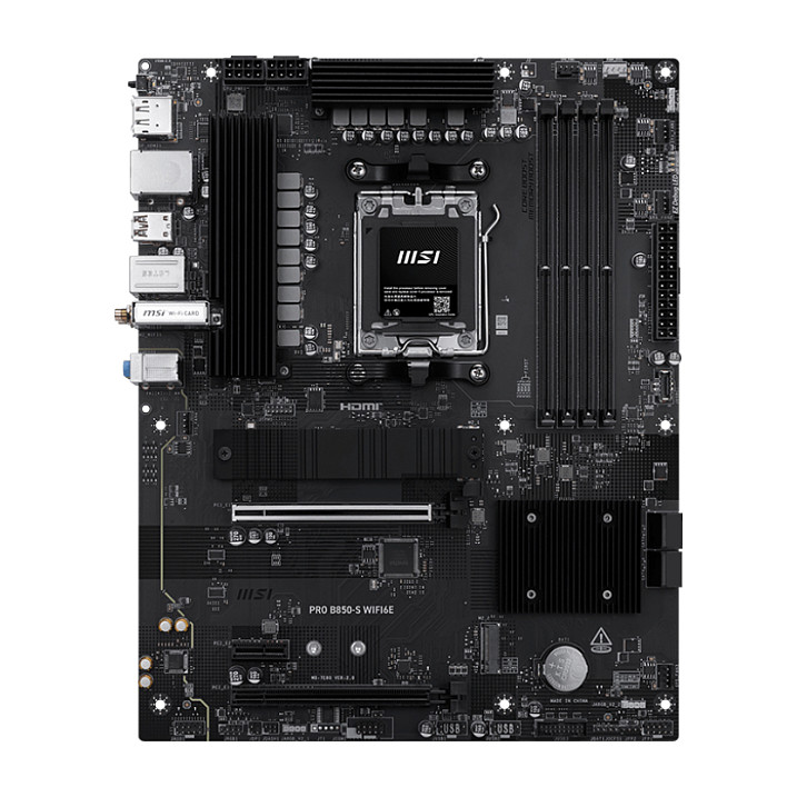 MSI Pro S Wifi6E B850 AM5 ATX - 7E80-002R