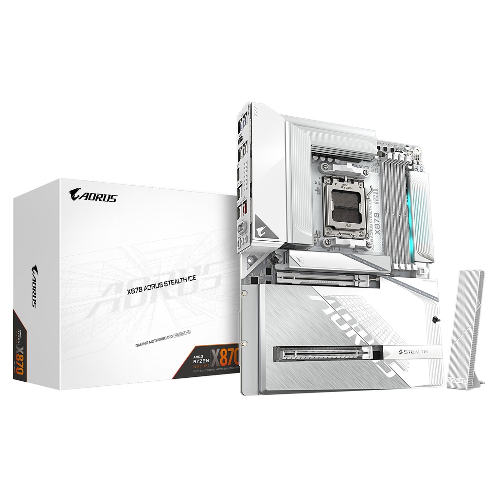 Gigabyte STEALTH ICE A STEALTH ICE X870 AM5 - X870 A STEALTH ICE