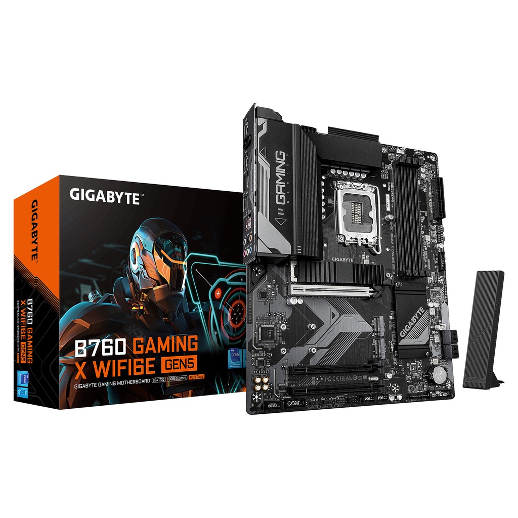Gigabyte WF6E GEN5 G X WF6E GEN5 B760 LGA1700 - B760 G X WF6E GEN5
