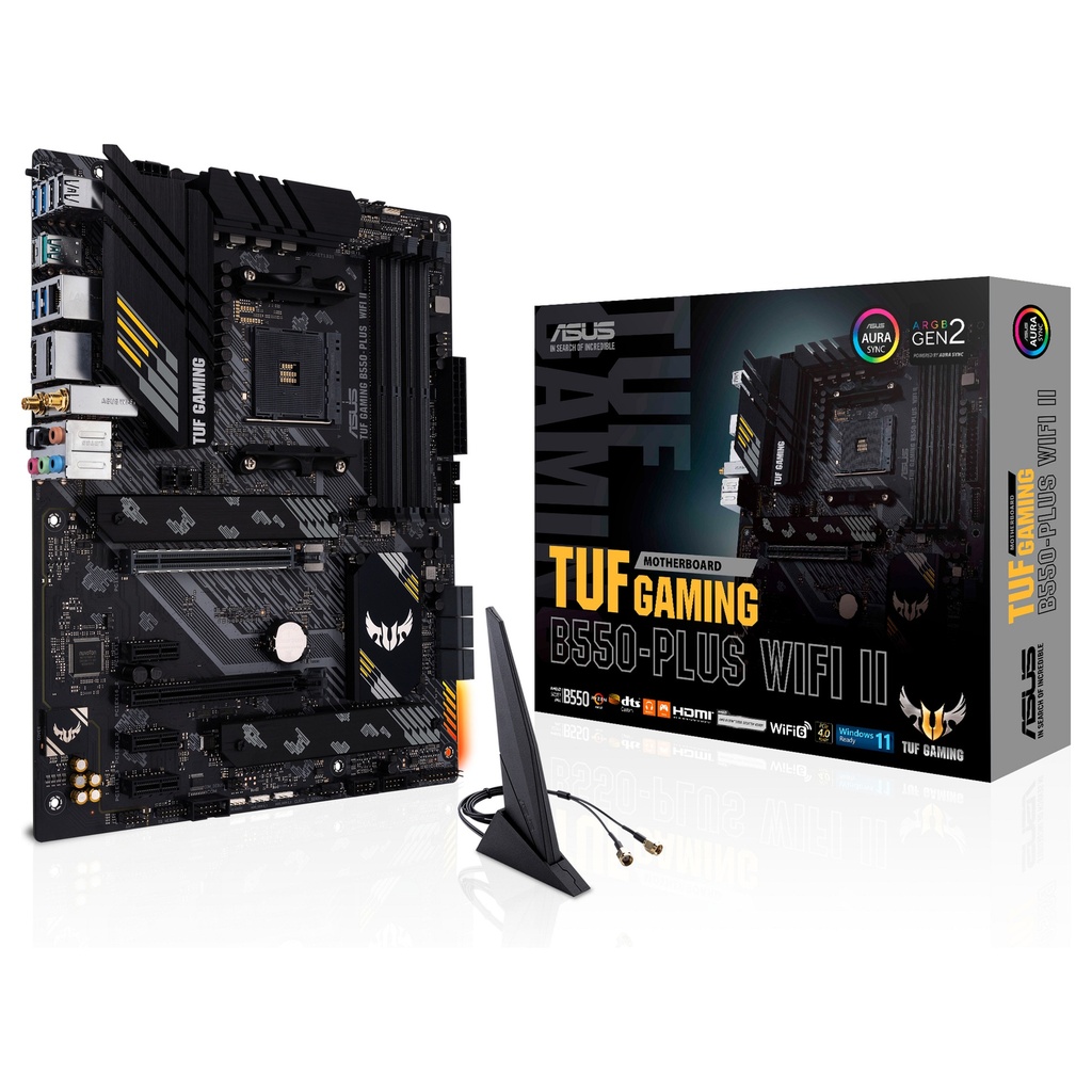 ASUS TUF GAMING PLUS B550 AM4 ATX - 90MB19U0-M0EAY0