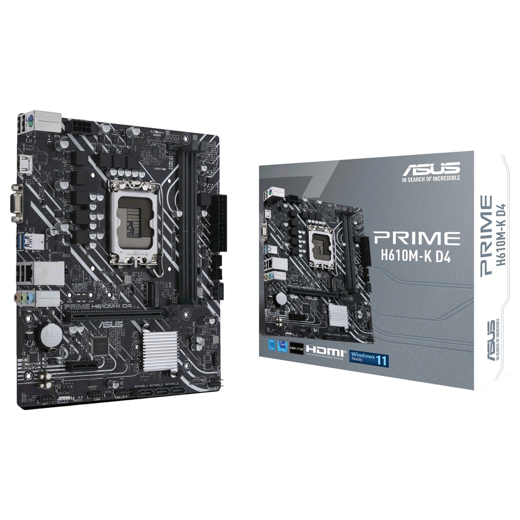 ASUS PRIME H610M-K H610 LGA1700 - 90MB1A10-M0EAY0