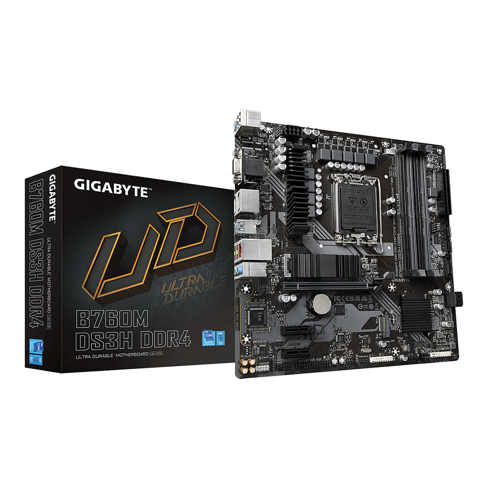 Gigabyte B760M DS3H B760 LGA1700 - B760M DS3H DDR4