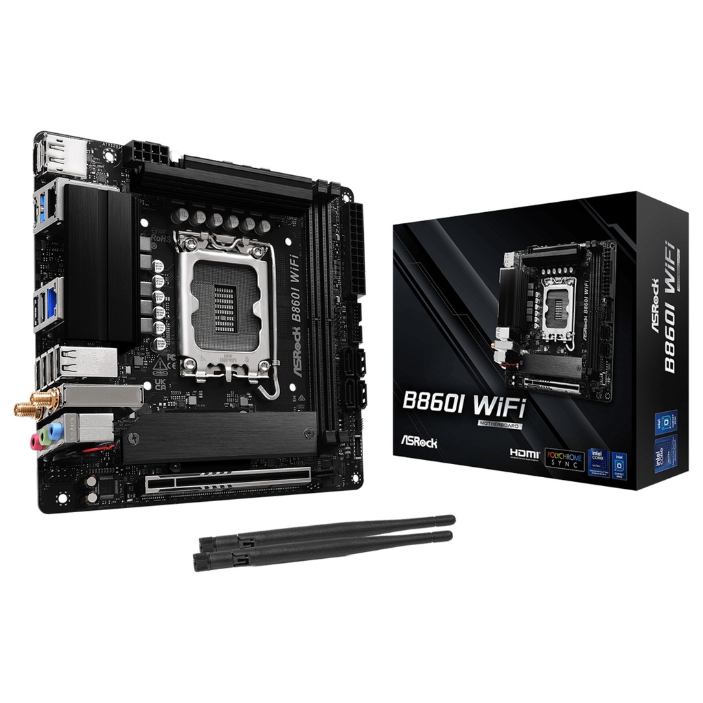 B860I WiFi 1851 mITX HDMI/DP DDR5