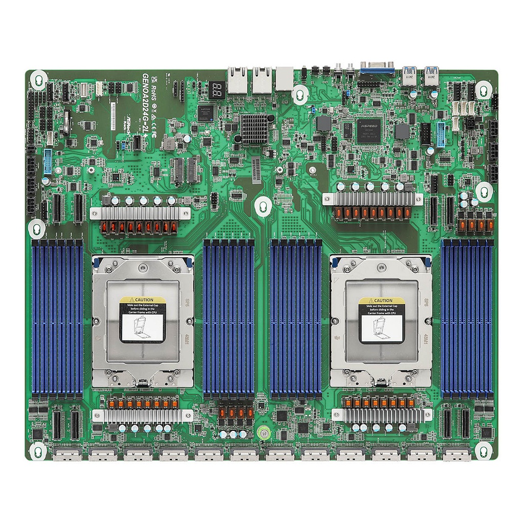 ASRock Proprietary Dual LGA4677 - GENOA2D24G-2L+