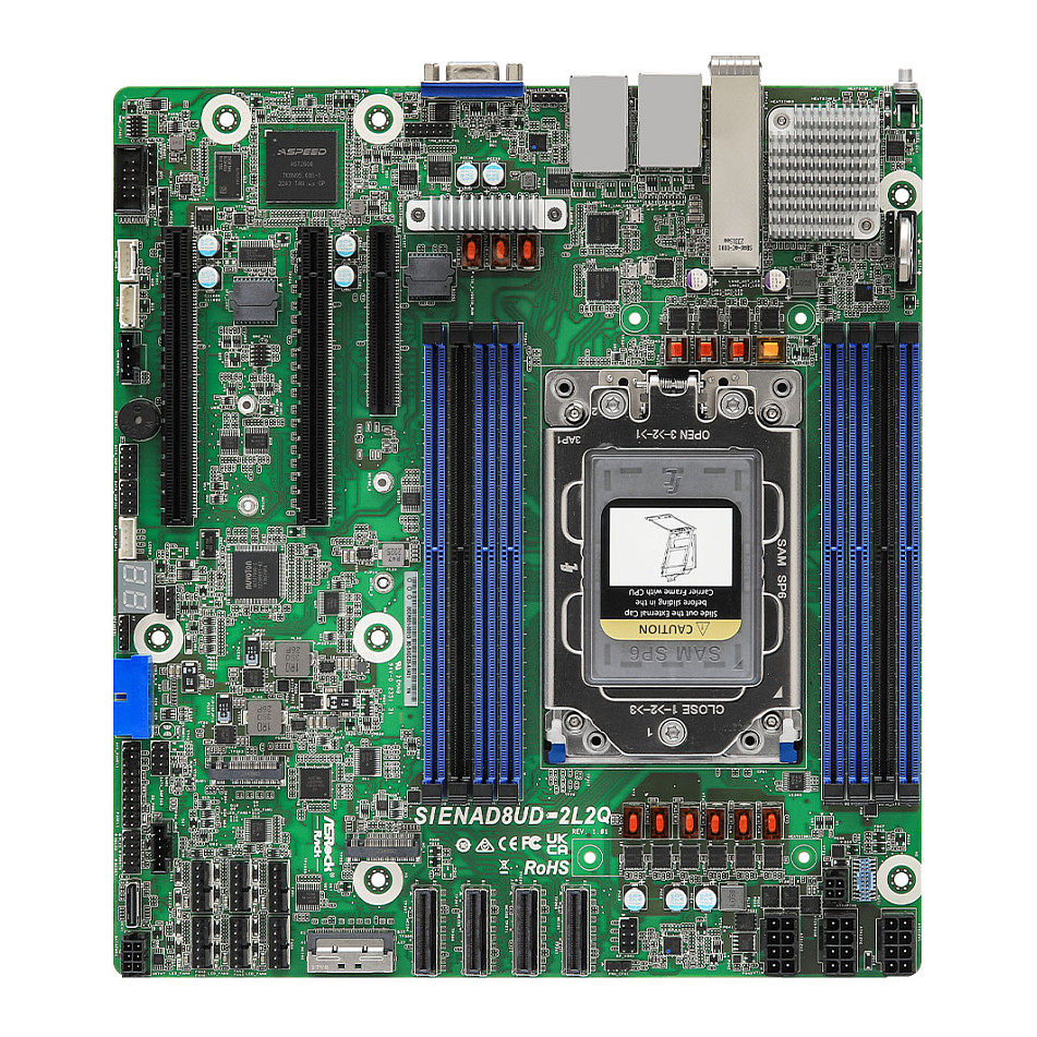 ASRock SIENAD8UD-2L2Q mATX - SIENAD8UD-2L2Q