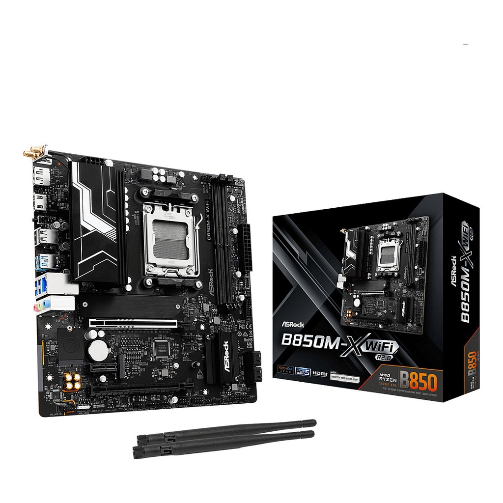 ASRock B850M-X R2.0 B850 AM5 - 90-MXBSH0-A0UAYZ