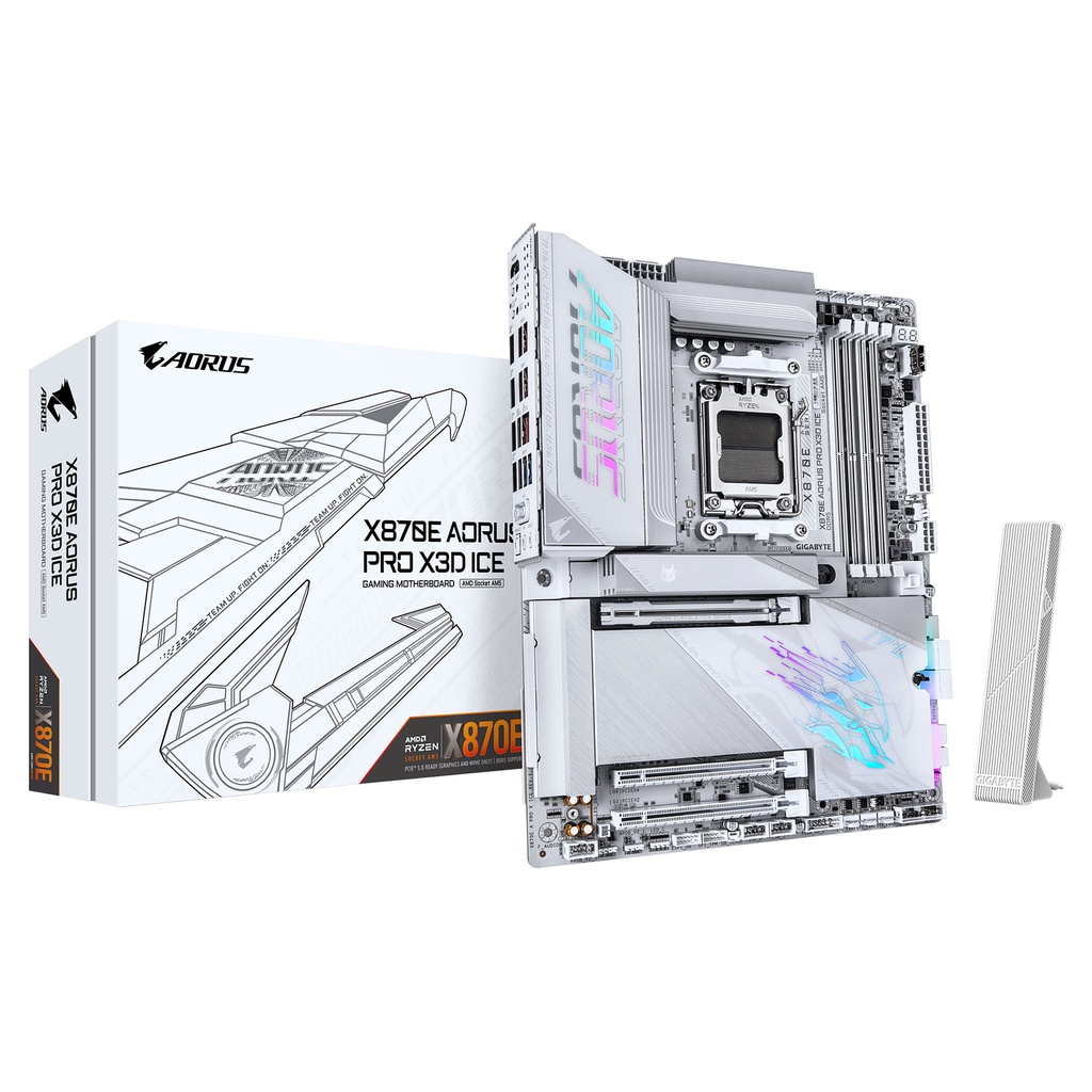 Gigabyte AORUS PRO X ICE A PRO X ICE X870E AM5 ATX - X870E A PRO X ICE