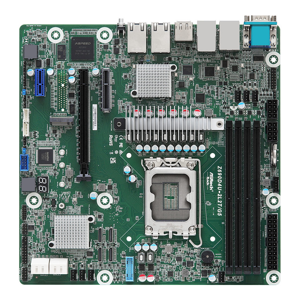 ASRock only LGA1700 mATX - Z690D4U-2L2T/G5