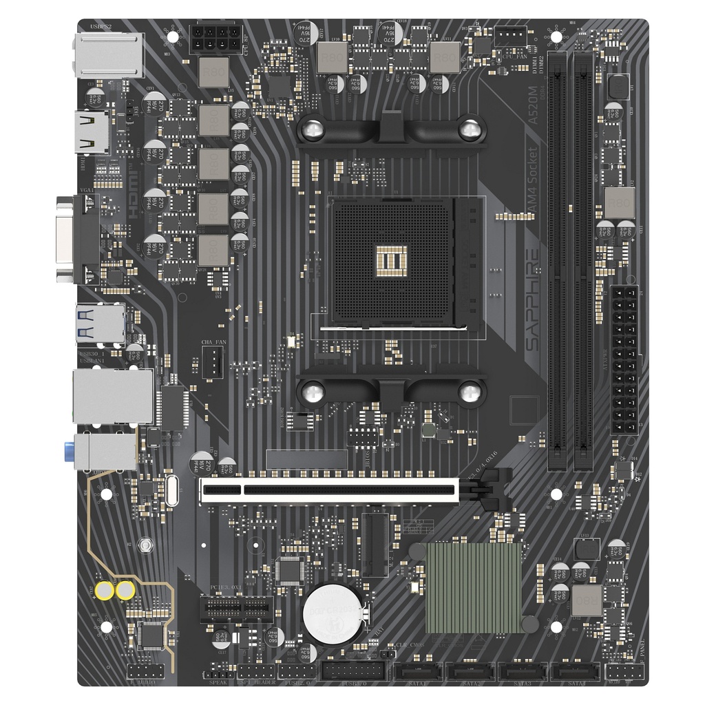 Sapphire A520M-E A520 AM4