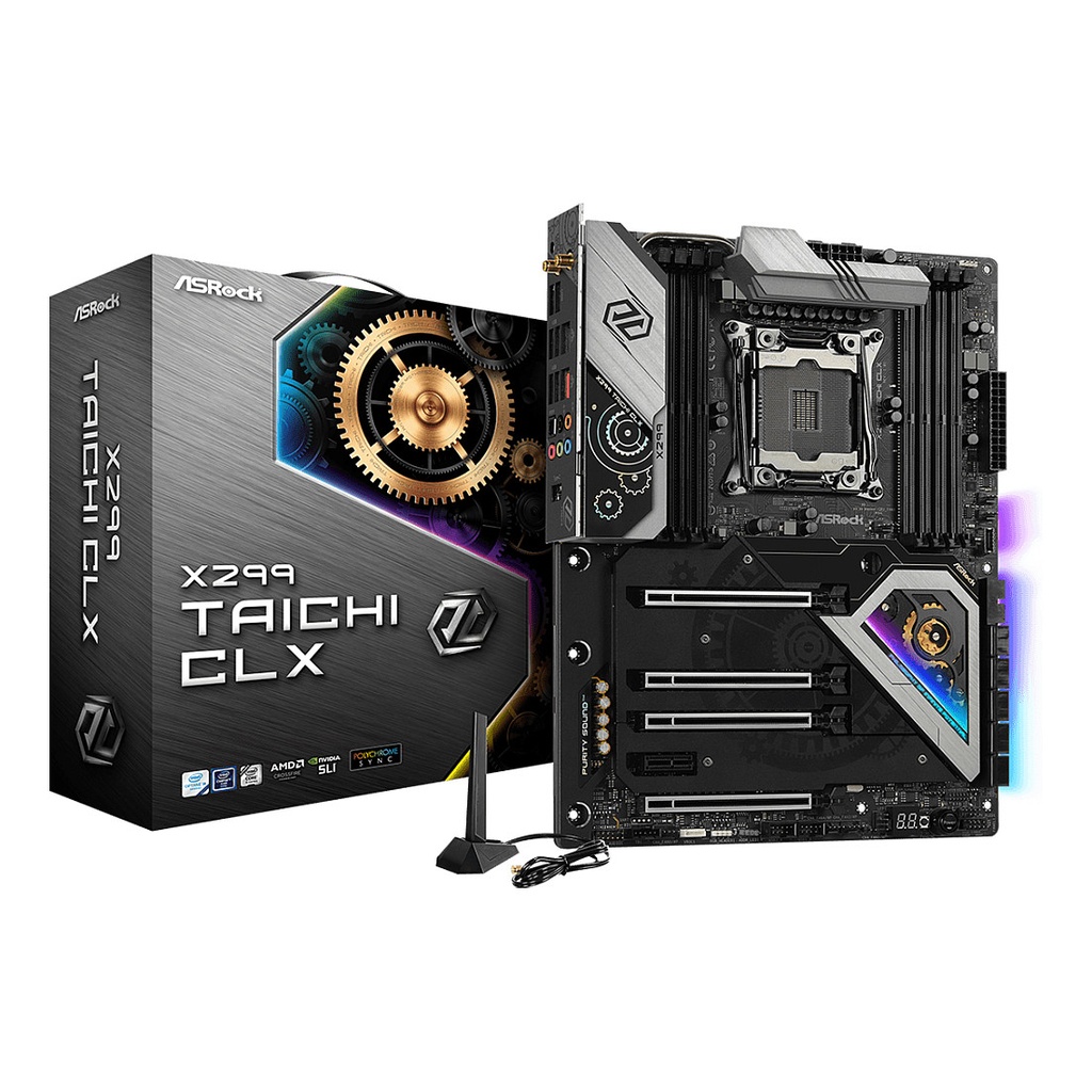 ASRock X299 TAICHI CLX Intel X299 LGA2066 - 90-MXBBH0-A0UAYZ