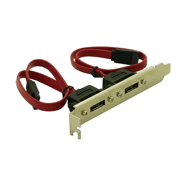 DeLOCK SATA -> eSATA 2xP - 65116