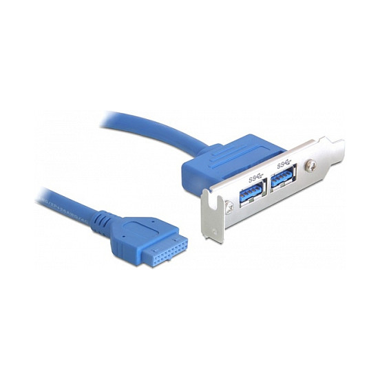 DeLOCK Slotblech USB 3.0 Pin Hea - 82976