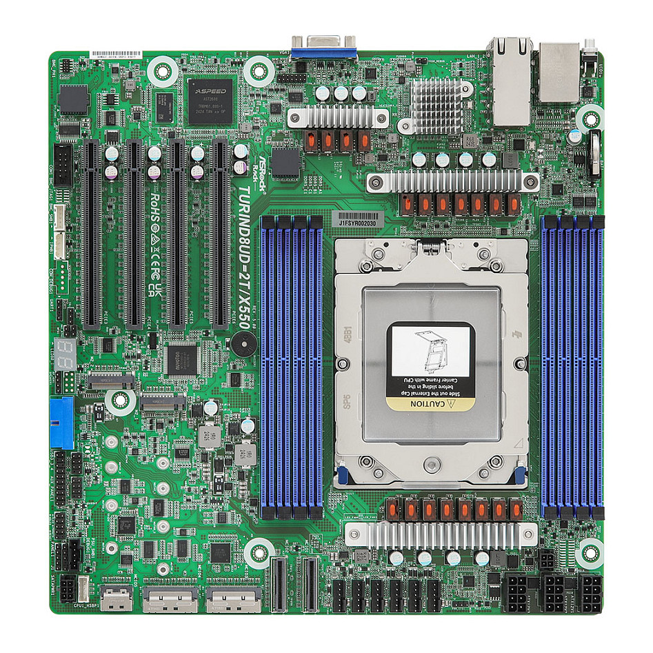 ASRock Deep LGA4677 mATX - TURIND8UD-2T/X550