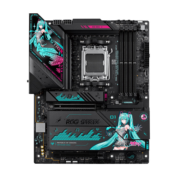 ASUS ROG STRIX H GAMING Hatsune Miku Edition HDMI/USB4 X870E AM5 ATX - 90MB1MA0-M0EAY0