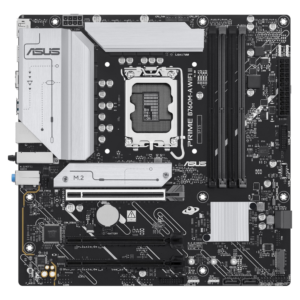 ASUS PRIME B760M-A II HDMI/DP B760 LGA1700 mATX - 90MB1NF0-M0EAY0