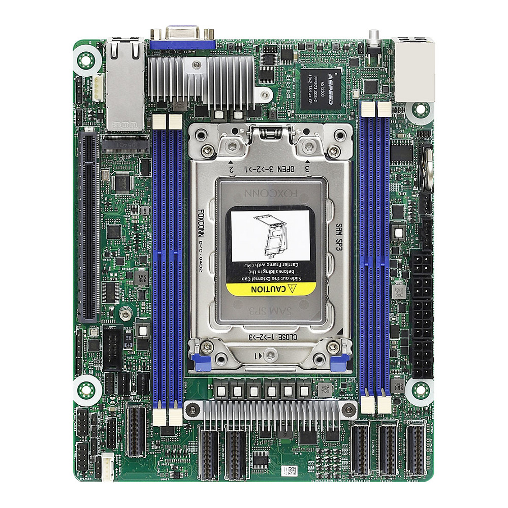 ASRock Mainboard ROMED4ID-2T mini-ITX Sockel SP3 Single