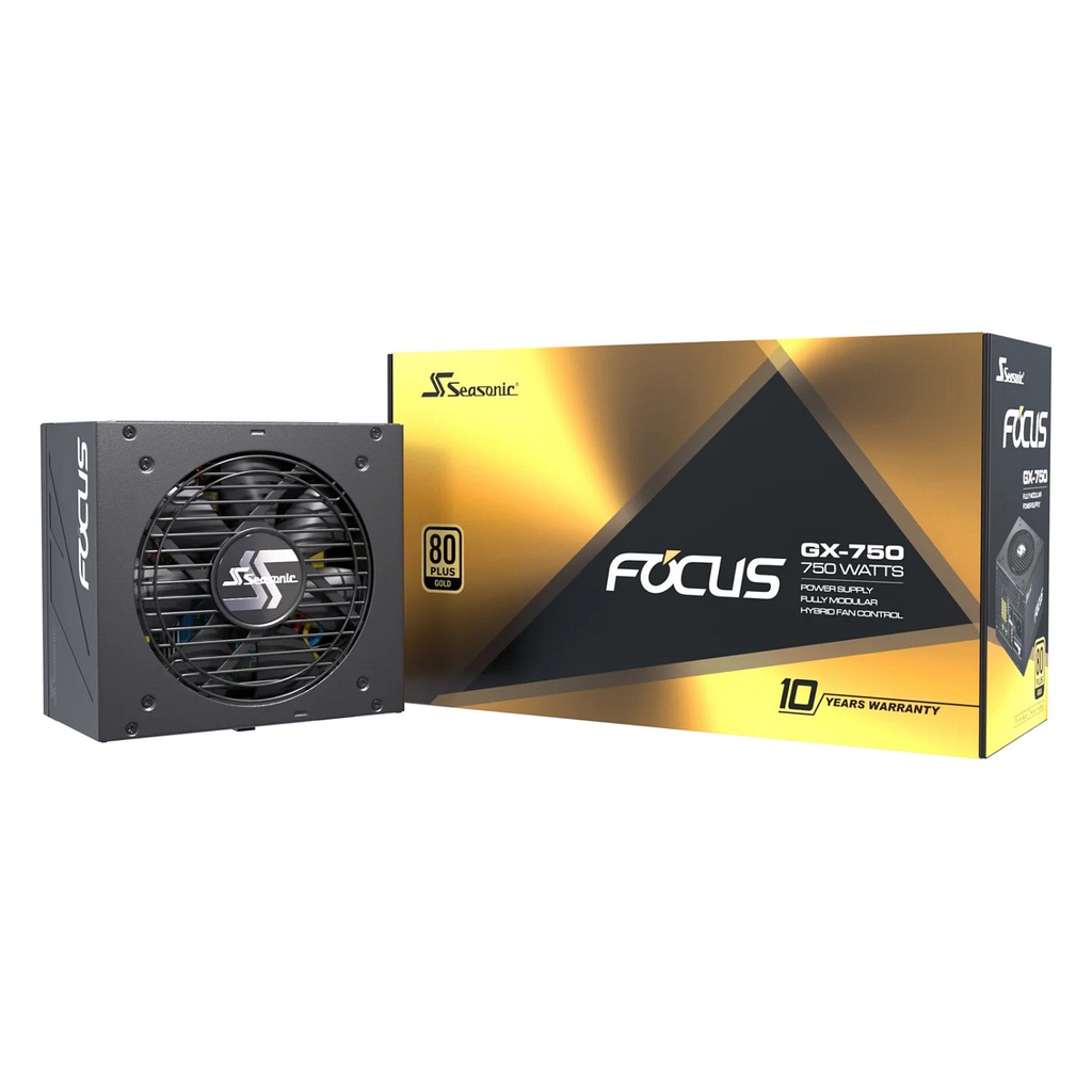Seasonic Sea Sonic FOCUS GX-750 750W 80+ Gold - FOCUS-GX-750-V4