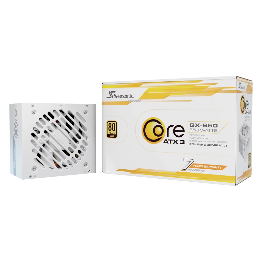 Seasonic Sea Sonic Core GX-650-V2- Kabelmanagement 650W - SRP-CGX651-A5A32SF-W