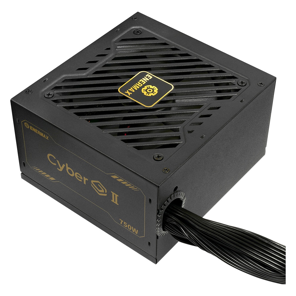 Enermax Power Supply CyberG II Black non-mod 750W 80+ Gold