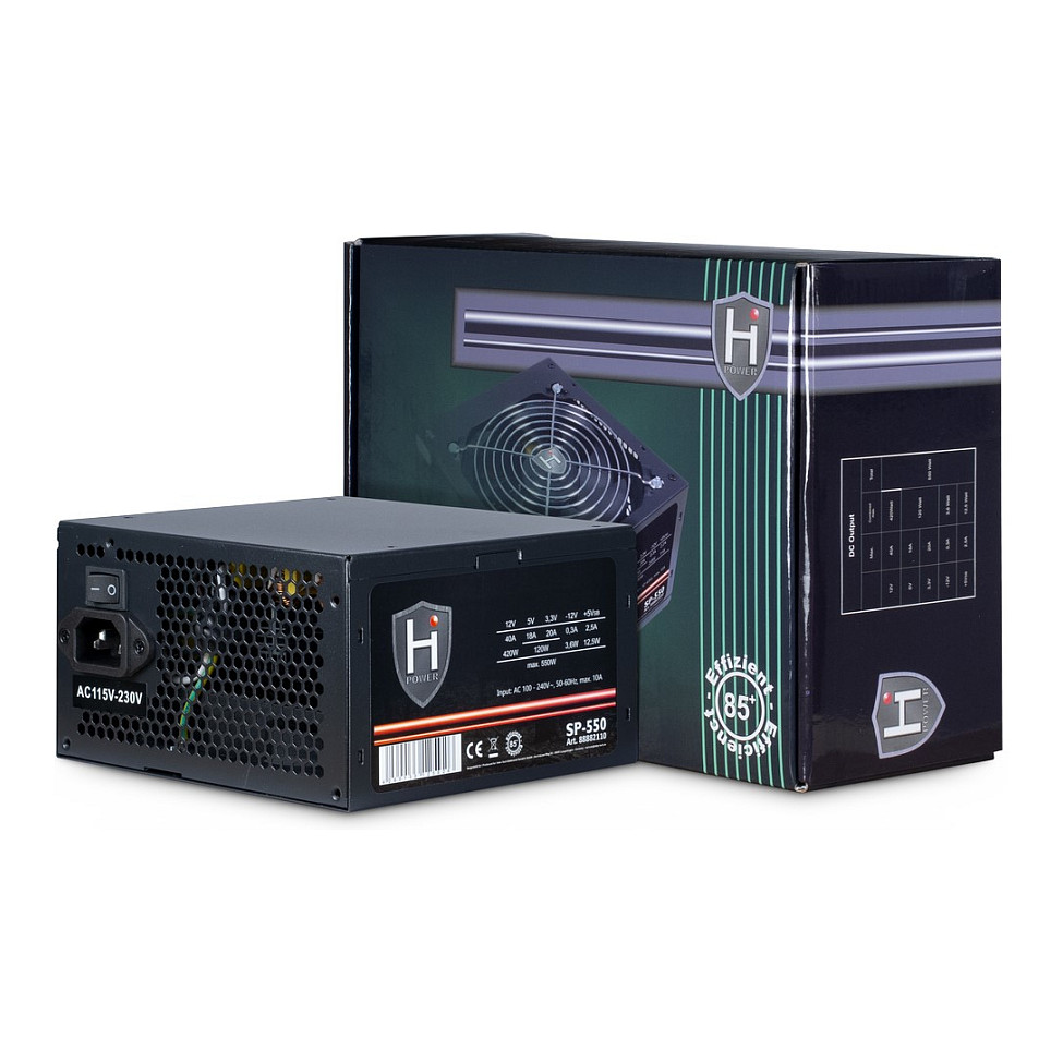 Inter-Tech HIPOWER SP-550 550W - 88882110