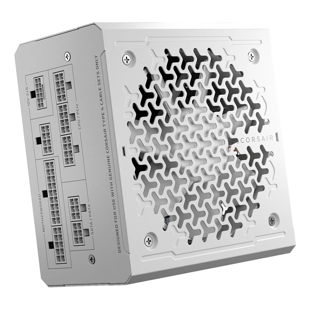 Corsair RM1000e White PCie5.1 120mm 1000W 80+ Gold