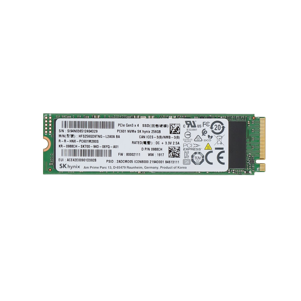 Mixed Brands 256GB NVMe PCIe 4.0 SSD M.2