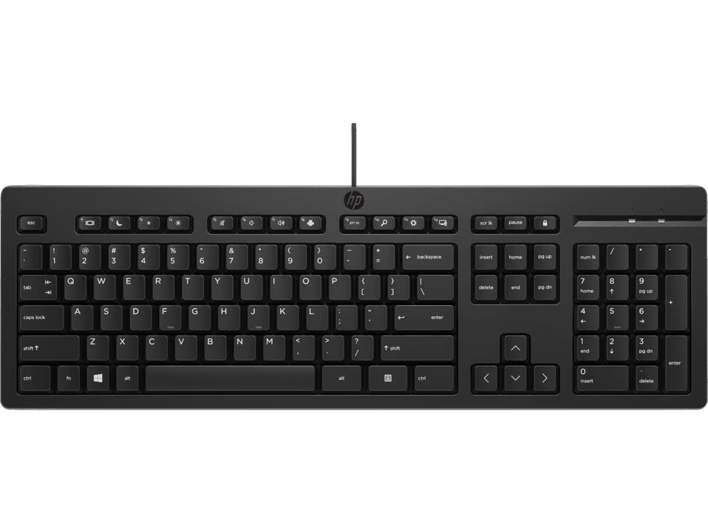HP 125 Wired Keyboard - UK Layout - M27527-031
