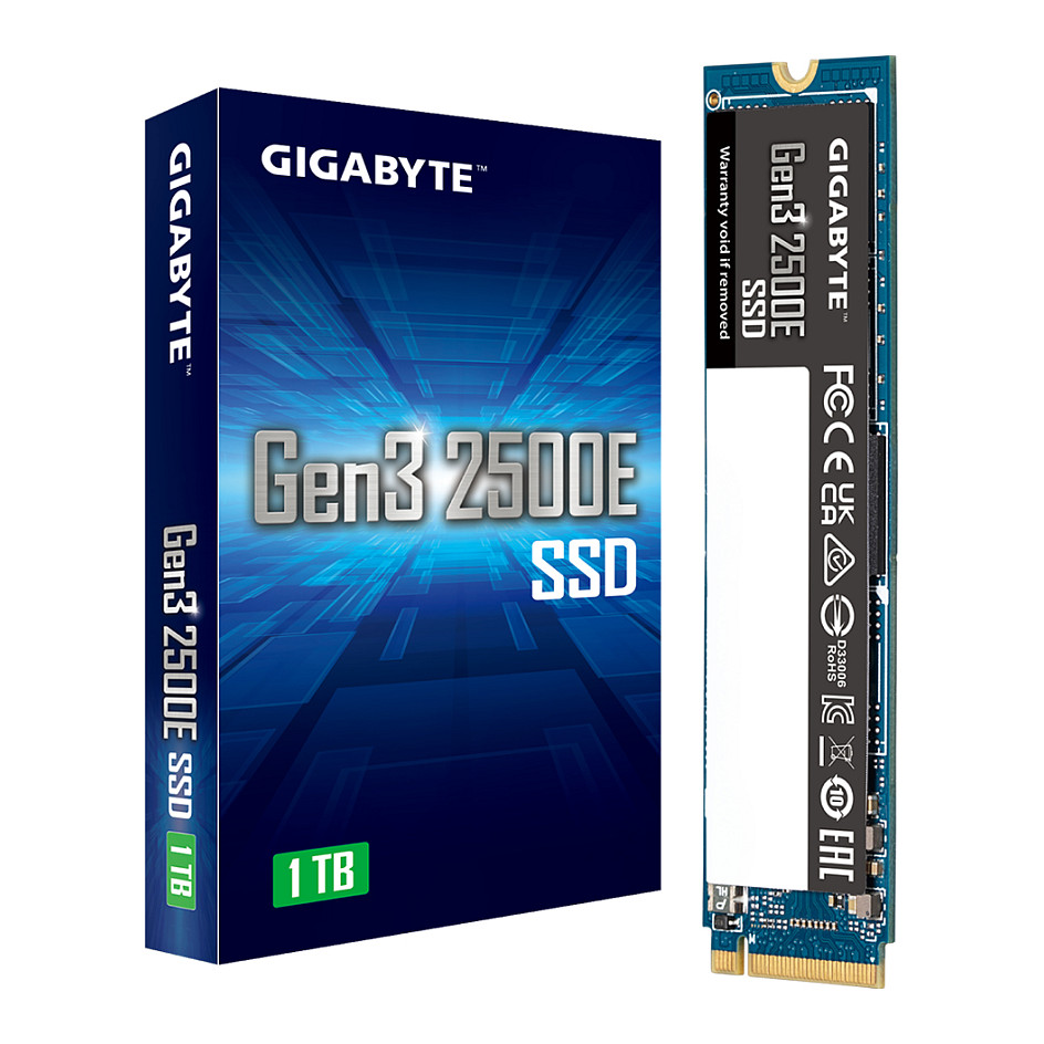 Gigabyte Gen3 2500E 3.0 1.3 1TB NVMe - G325E1TB