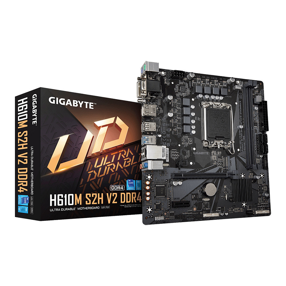 Gigabyte H610M S2H V2 H610 LGA1700 - H610M S2H V2 DDR4
