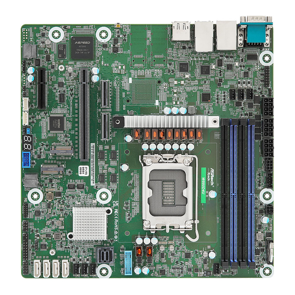 ASRock Socket LGA LGA1851 mATX - W880D4U