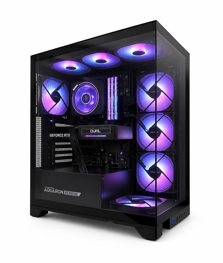High-End PC Build — Ryzen 7 5800XT · 32GB DDR4 · 2TB NVMe · RTX 5060 Ti